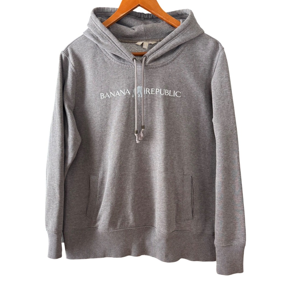 Vintage Banana Republic Factory Hooded Sweatshirt Women's Size Extra Large